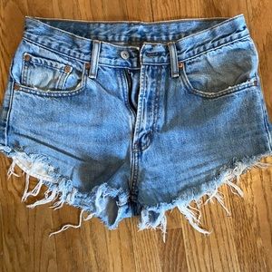 Vintage Levi Jean Shorts